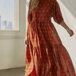 Christy Dawn Theo Dress in Golden Sunflower